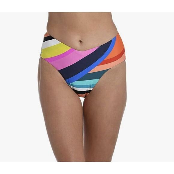 La Blanca Other - La Blanca Sunscape V-Front High Waist Bikini Bottoms - Size 16
